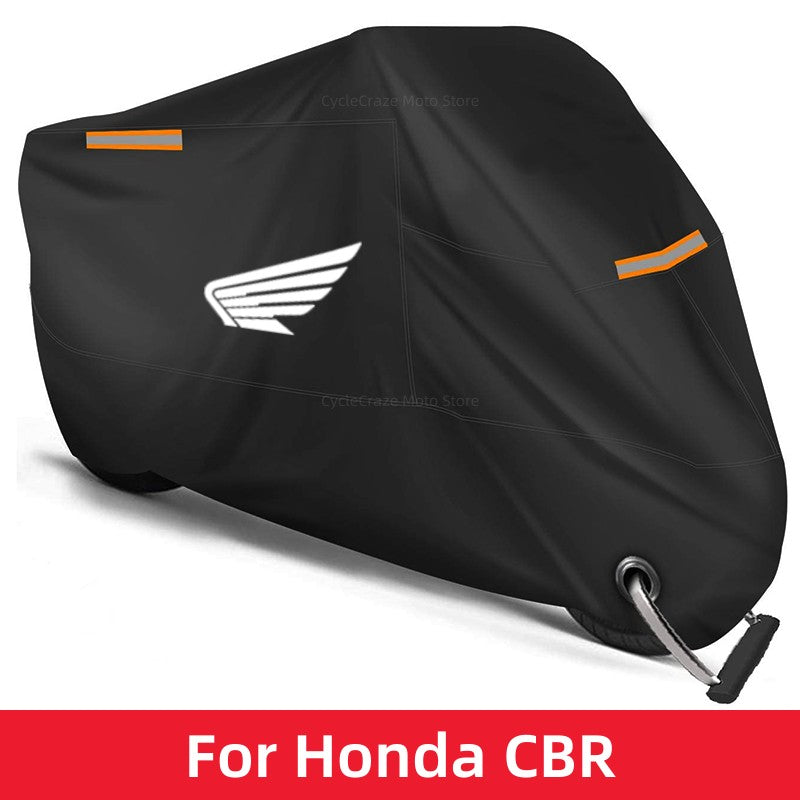 Capa de Moto Impermeável Externa Protetor UV contra Poeira e Chuva Para Honda CBR 125R 954 600 F4i 650F 650R 1100XX 1000F