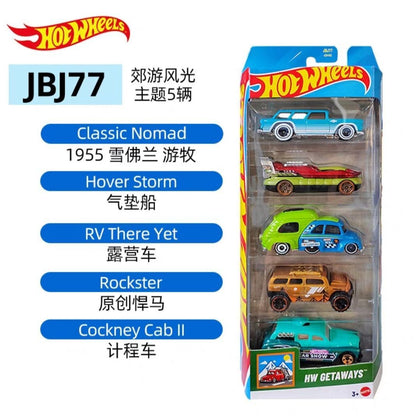 Hot Wheels X Formula 1 1/64 Collectible Car Toys 5 Packs Haas F1 Team Kick Sauber F1 Team Moneygram Theme Vehicle Gifts For Fans