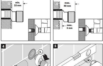 Black Digital Display Thermostatic Shower Faucet Bathroom Thermostatic 4 ways Rainfall Shower Mixer Tap,Shelf and Bidet Faucets