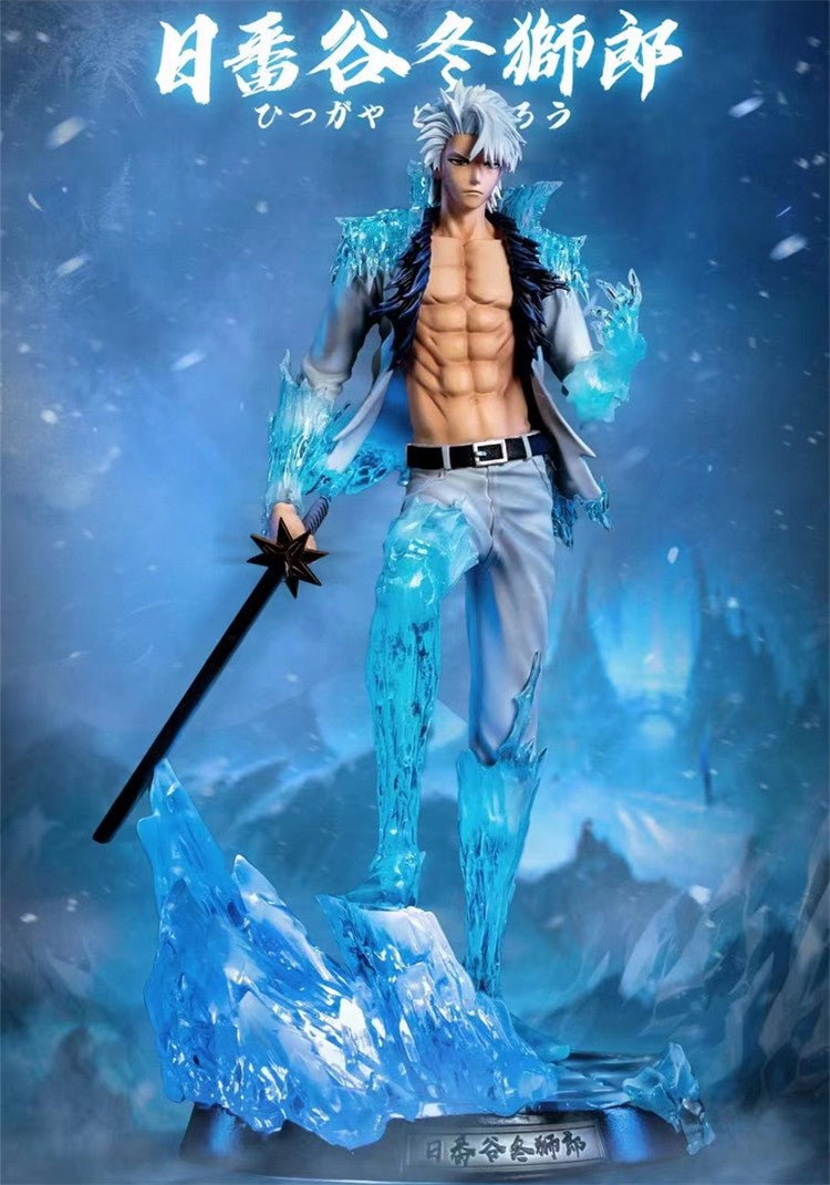 29cm BLEACH Anime Figure Hitsugaya Toushirou PVC Action Figure Boneco de Modelo Colecionável Brinquedo