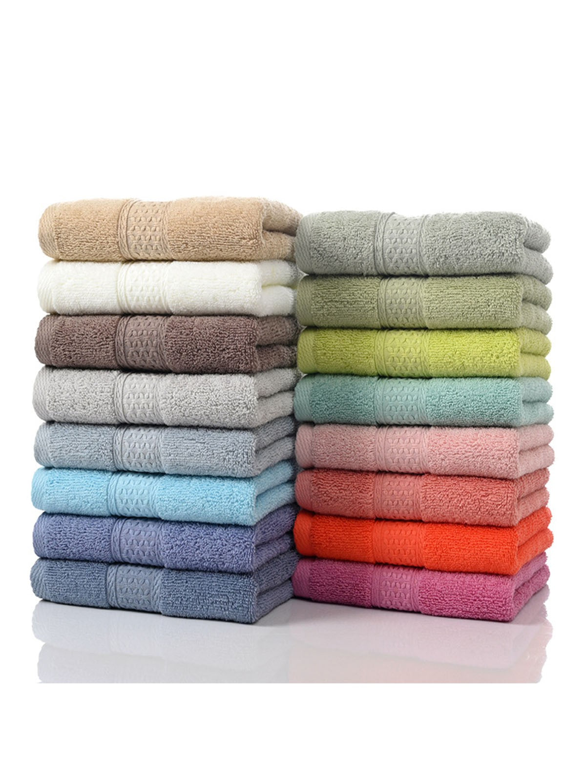 Luxury Hand Towel, Premium Cotton, Soft and Highly Absorbent, Face Towel for Bathroom, Hotel and Spa Quality, Quick Dry