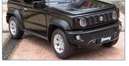Miniaturas 1/24 Suzuki Jimny SUV Liga Off Road Modelo Diecast Puxar para Trás Brinquedo Infantil Presente Para Crianças Presente de Aniversário Para Namorado