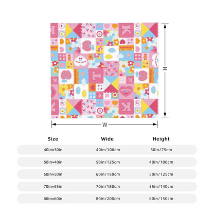 Hello Kitty Passeia de Bicicleta Pelúcia Cobertores Ótimas Mantas para Sofá Cama Sala de Estar 150*125cm Colcha