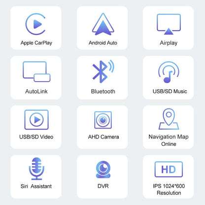 LEHX 1din 6.9 IPS Carplay Android Auto Car Radio Multimedia Single din Car Stereo MP3 MP5 Player Audio Headunit Touch Screen