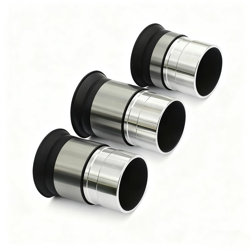 Acessórios para Telescópio Astronômico Ocular PL de 1,25 polegadas 4/10/20/25mm Lente Ótica Revestimento Banda Larga Multicamadas Filme Verde Metal