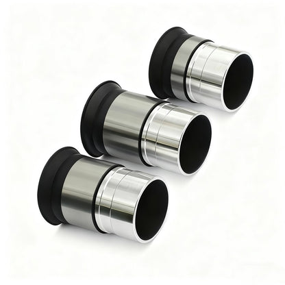 Acessórios para Telescópio Astronômico Ocular PL de 1,25 polegadas 4/10/20/25mm Lente Ótica Revestimento Banda Larga Multicamadas Filme Verde Metal