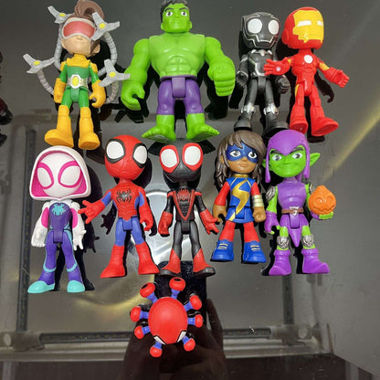 Marvel Homem-Aranha Legends Muitos Estilos Spidey E Seus Amigos Incríveis Boneco de Ação Figura Estatueta Para Presente Infantil