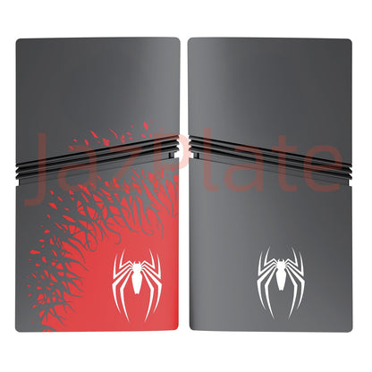 Pro Digital Edition Cover Spider Plastic Plates for New PS5 Pro Console Panels Protective Replacement Faceplate PlayStation5 Pro