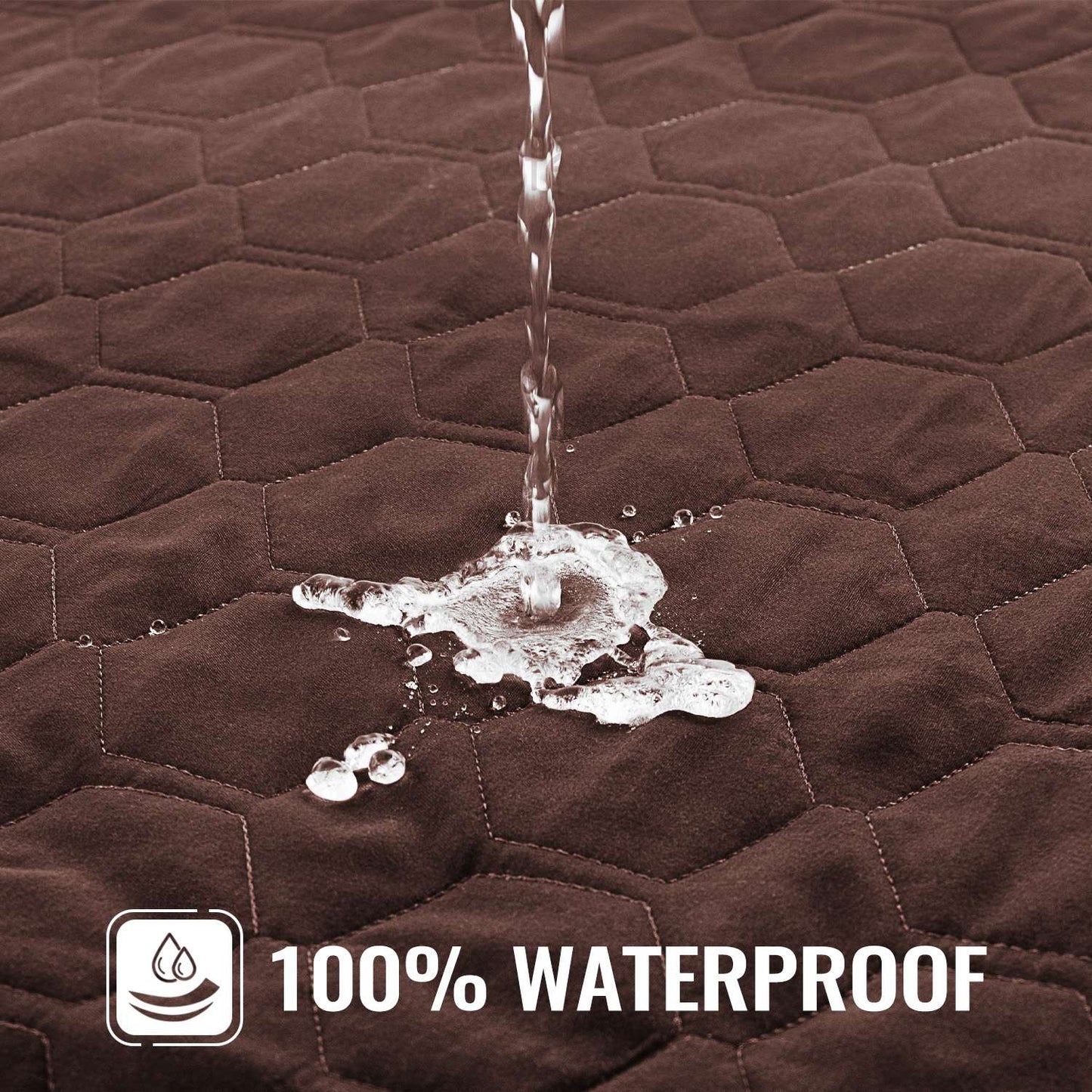 Capas de Cama para Cães à Prova d'Água, Capas de Substituição Laváveis, Pelo de Animais Fácil de Remover, Capa Acolchoada para Almofada de Cães, Capa de Cama para Cães/Gatos
