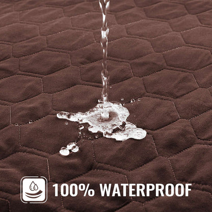 Capas de Cama para Cães à Prova d'Água, Capas de Substituição Laváveis, Pelo de Animais Fácil de Remover, Capa Acolchoada para Almofada de Cães, Capa de Cama para Cães/Gatos