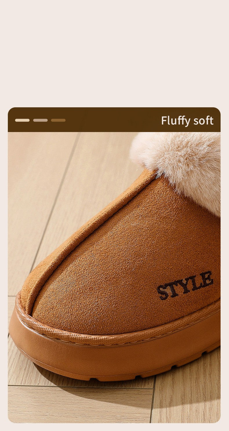 Comwarm Women's Snow Boots For Outdoor Classic Non-Slips Winter Warm Snow Boots Fashion Cozy Plush Women Boots Fuzzy Home Boots