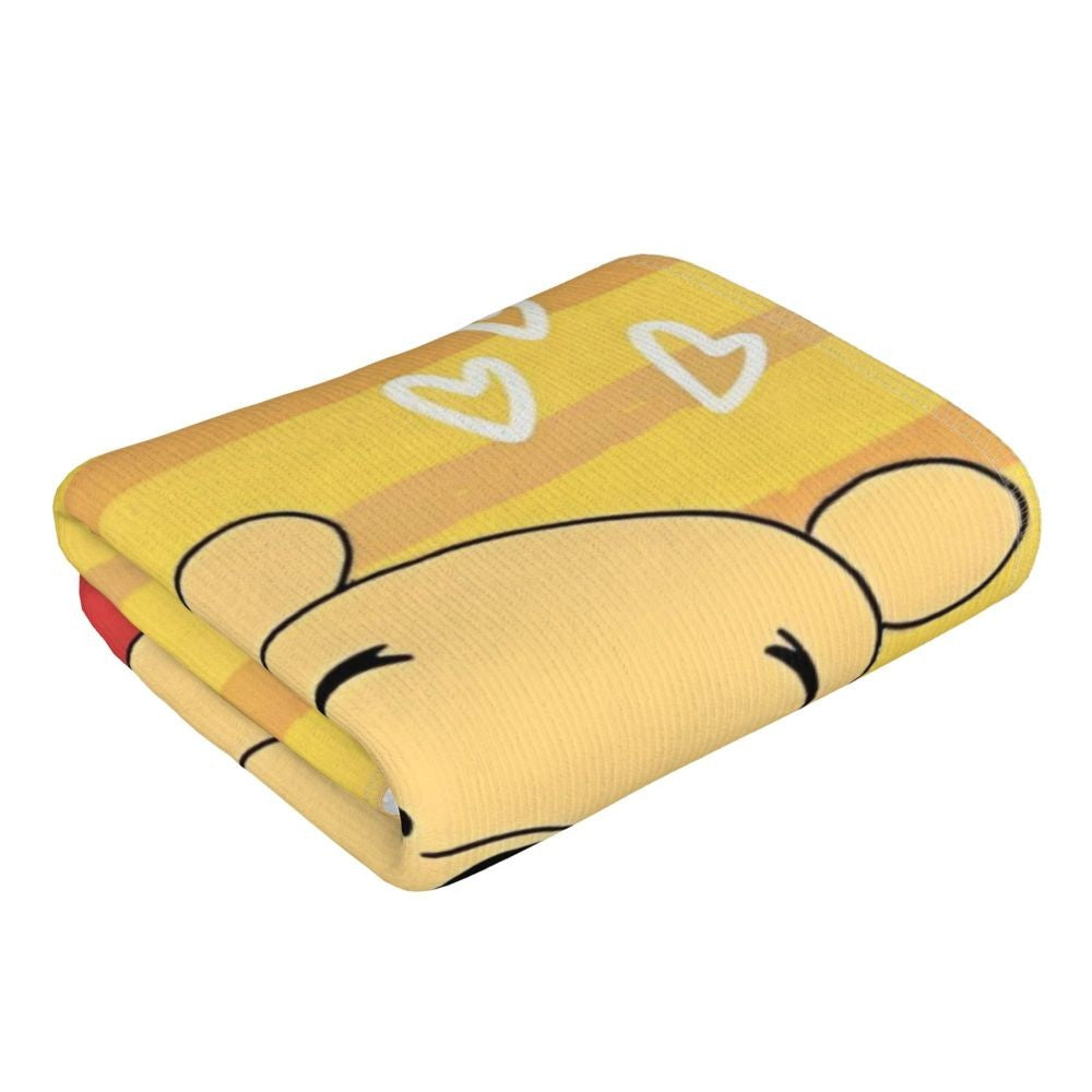 Winnie The Pooh Bear Piglet Merch Towel for Beach New Summer Microfiber Shower Towel No Sand Quick-Dry Surf Towels