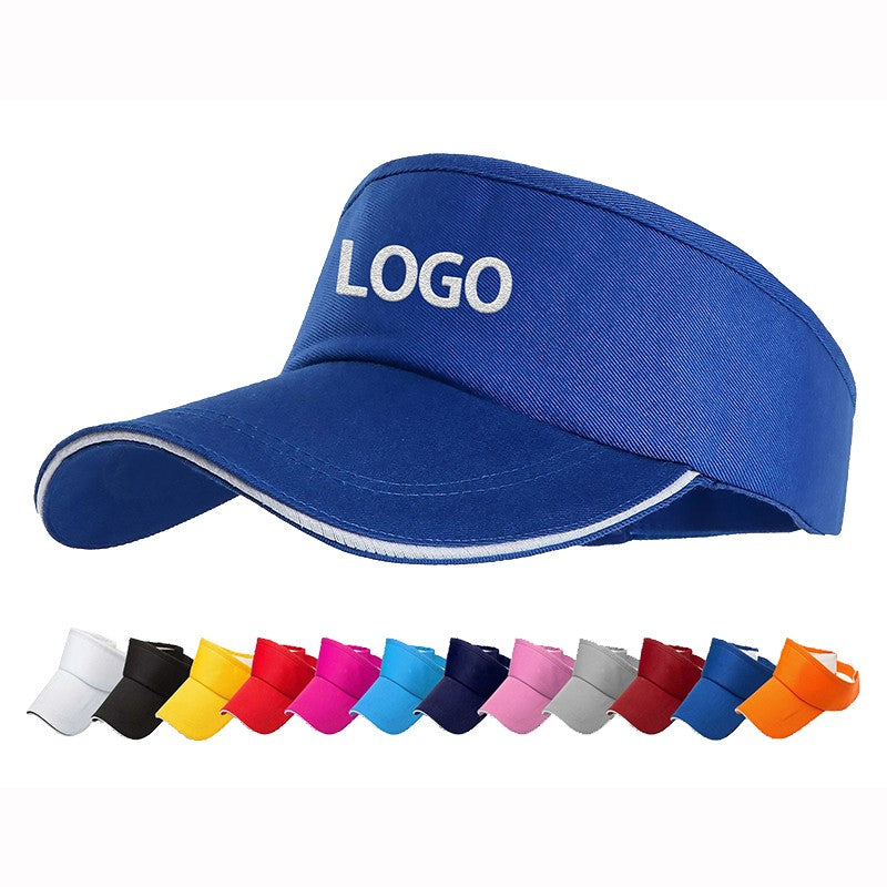 Custom Sun Hat Personalized Tennis Caps Adjustable Beach Hat Men Women Outdoor Sports Golf Hat Embroidery Print DIY Team Logo