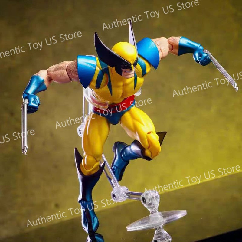 In Stock Ct Toys Wolverine Mafex 096 Figure 138 Brown Comic Ver X-Men Anime Action Figure Figurine Model Customized Gifts Toys