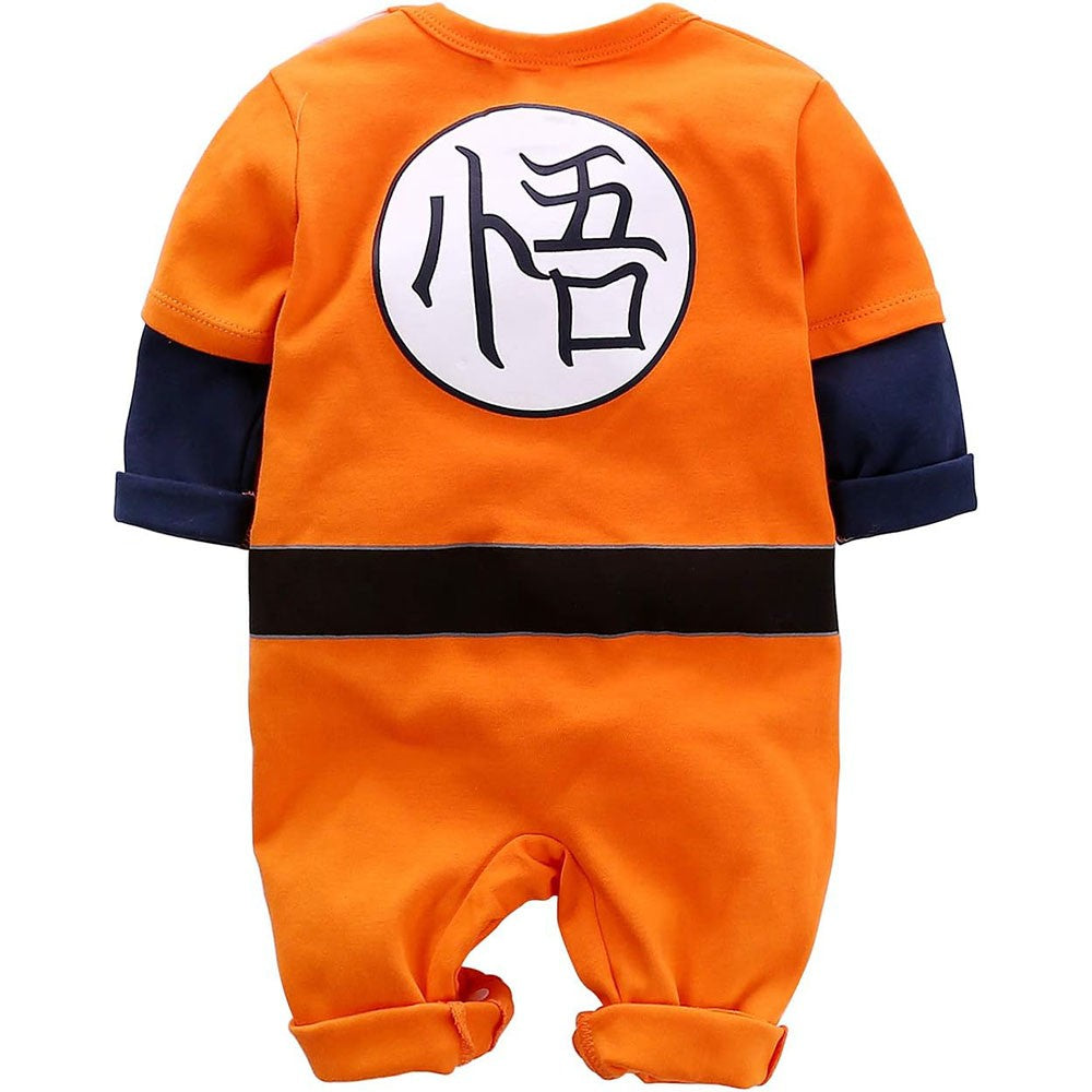 IURNXB Macacões de Bebê Recém-Nascido Manga Longa Meninos Anime Cosplay Traje Macacão Roupas Infantis Fofas Desenho Animado 0-24M