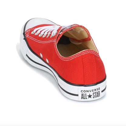 Converse Chuck Taylor All Star Men's and Women's Skateboarding Shoes, Impact Resistance, Durable, Daily Sneakers, Red