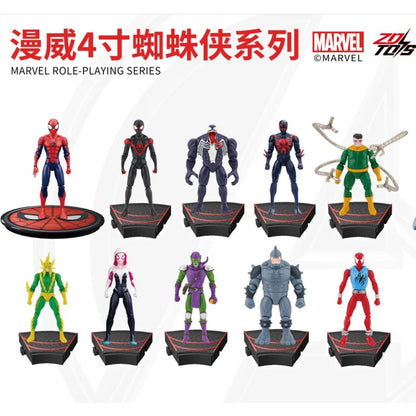 ZD Toys Vingadores Lendas Homem de Ferro Homem Aranha Thor Capitão América Thanos Hulk Máquina de Guerra Bonecos de Ação Presente