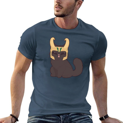 Trickster Cat T-Shirt black cotton t-shirt plain for man package anime t shirts oversize T-Shirt