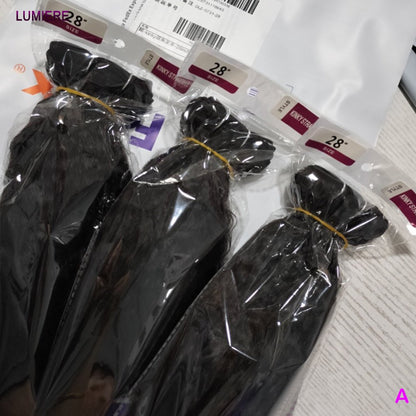 Pacotes de Cabelo Humano Liso Kinky Yaki 100% Cabelo Humano Virgem Puro Brasileiro Extensões de Cabelo em Promoção/Liquidação