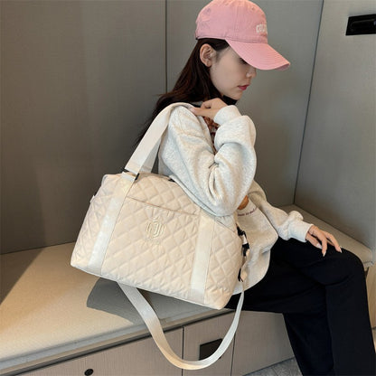 Large Capacity Outdoor Waterproof Travel Bag Luggage Handbag Women Shoulder Bag Oxford Men Sports Gym Bag Female Crossbody Bags