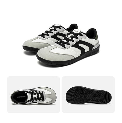 Tênis Unissex HOBIBEAR Barefoot Feminino Masculino Bico Largo Minimalista Zero Drop Antiderrapante Cadarço Casual
