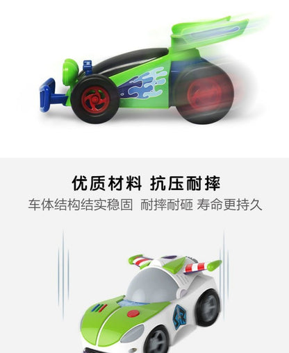 13cm Disney Pixar Toy Story Inercial Woody Buzz Carro de Fricção Boneco de Simulação Brinquedos para Desenvolvimento do Interesse Infantil