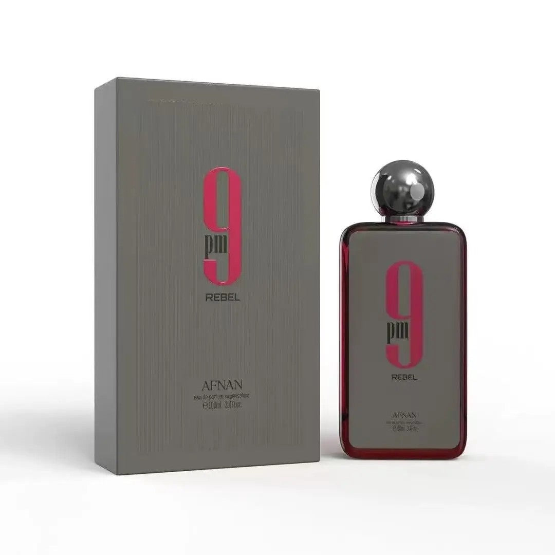 100ML Original AFNAN 9AM 9PM Rebel Dive Elixir Colônia Masculina Eau de Toilette Perfume Árabe para Mulheres e Homens Nobre Alta Qualidade