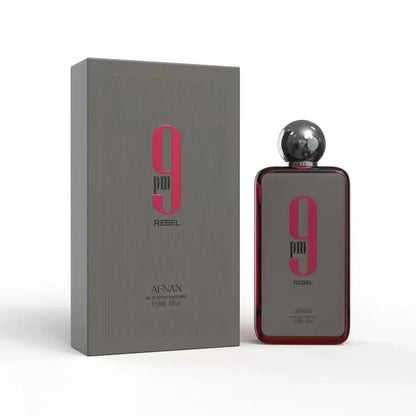 100ML Original AFNAN 9AM 9PM Rebel Dive Elixir Colônia Masculina Eau de Toilette Perfume Árabe para Mulheres e Homens Nobre Alta Qualidade