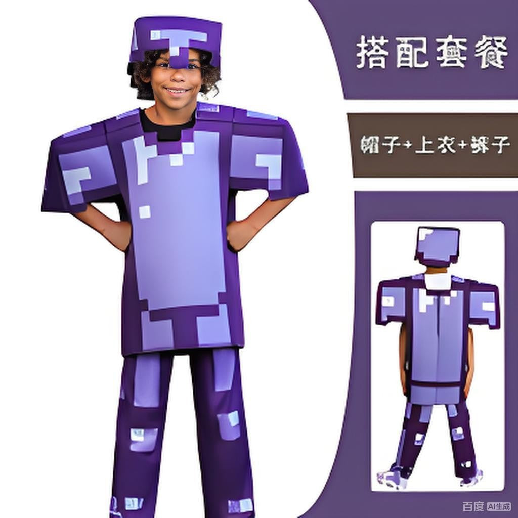 Diamond style armor in the block world | cosplay costumes for game characters | adult wearable armor