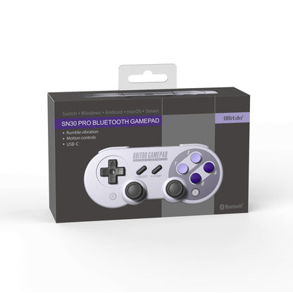 8Bitdo Pro 2 SN30 Pro SF30 Pro Bluetooth Gamepad for Nintendo Switch 2 Wireless Controller for Windows Android MacOS Steam
