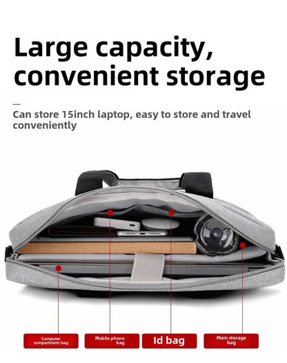 Laptop Bag Sleeve Case Shoulder HandBag Notebook Pouch Briefcases for 14 15 17 Inch Macbook Air Pro HP Huawei Asus Dell Xiaomi