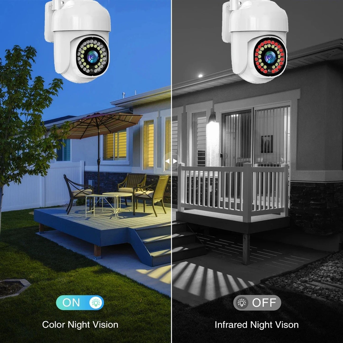 YOOSEE HD IP Camera 3MP 5MP WiFi PTZ Camera Outdoor Security Wifi Camera Motion Detection Auto Tracking Two Way Audio IP Camera