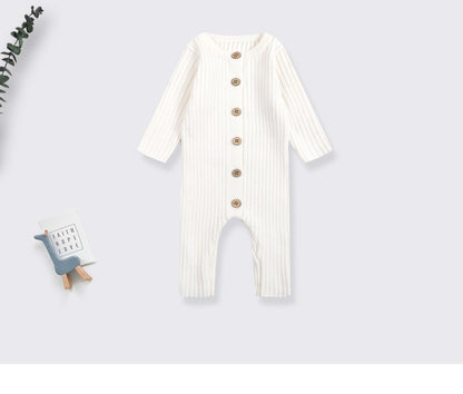2025 New Infant Baby Girls Boys Knitted Jumpsuit Toddler Baby Girl Boys Long Sleeved Knitting Romper Children Clothes
