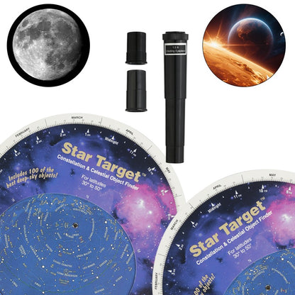 Telescópio astronômico F36050, grande abertura, alta definição, alta ampliação, para observação da lua e estrelas