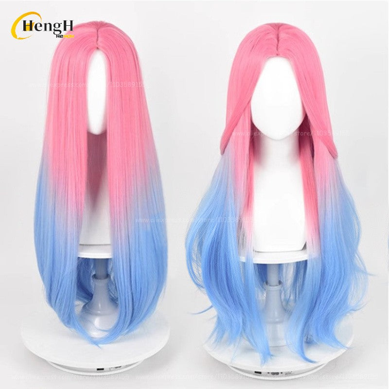 Em estoque Anime Till Ivan Luka Sua Mizi Perucas Sintéticas de Anime para Cosplay Cabelo Resistente ao Calor Perucas de Festa de Halloween + Touca de Peruca Grátis