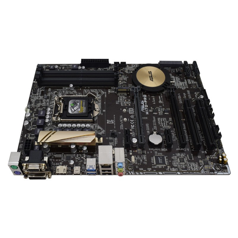 Placa-mãe ASUS H170-PRO Intel H170 LGA 1151 DDR4 64GB suporte i3-7100 i3-6100 i5-6400T i5-6600 i7-6700 i7-7700T
