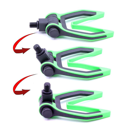 1 unidade de suporte de cabeça para vara de pesca Method Feeder com rosca M3/8 para suporte de vara de pesca de carpa.