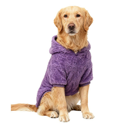 Roupas de Inverno para Cães, Moletom Quente de Lã para Cães de Porte Médio e Grande, Casaco Macio de Pelúcia para Cães, Roupas para Labrador Golden Retriever