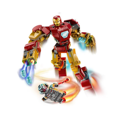 LEGO Marvel Série 76307 Homem de Ferro Mech Wars Ultron Blocos de Montar Quebra-Cabeça de Montagem Brinquedo Presente para Meninos