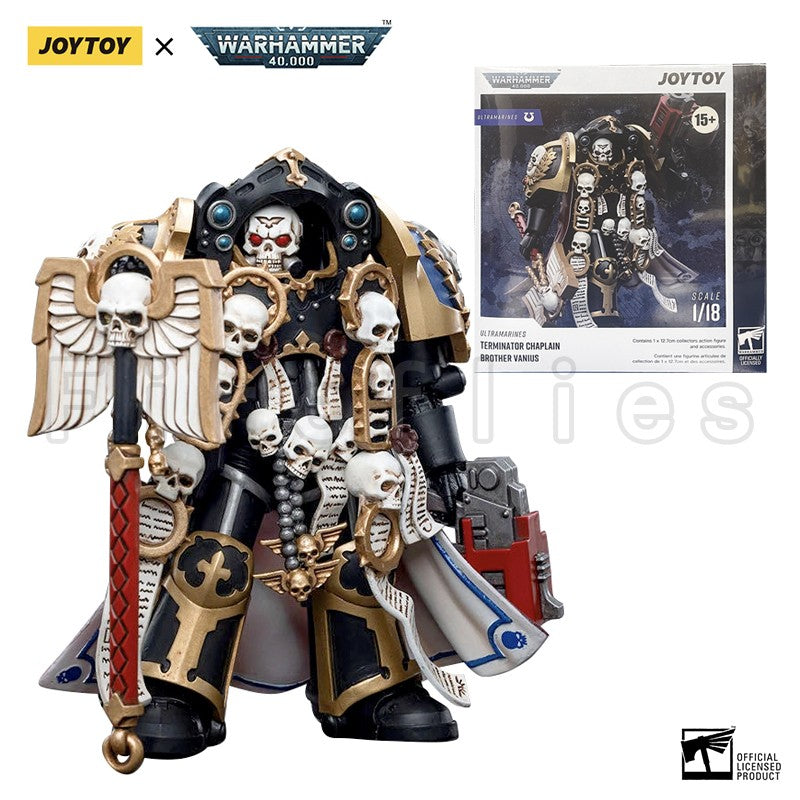 1/18 JOYTOY Boneco de Ação 40K The Horus Heresy Ultra Figures E Mecha Tenente Titus Modelo Colecionável Anime
