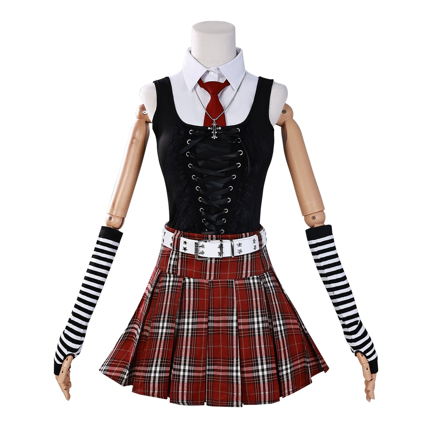 In Stock Misamisa Cosplay Costume JK Uniform Misamisa DEATH NOTE Misa Cosplay Costume Full Set Outfis Dress