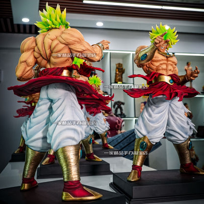 50CM Dragon Ball Breaking Circle Broly Figure Estátua JT Irmão Super Saiyajin GK Modelo de Estátua Ornamento Presente para Menino