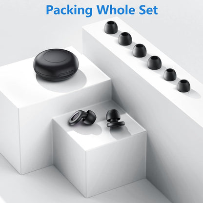 Eayburst Ear Plugs for Sleeping Noise Cancelling Silicone EarPlugs for Concerts Traveling Studying Focus Reusable Ear Protection
