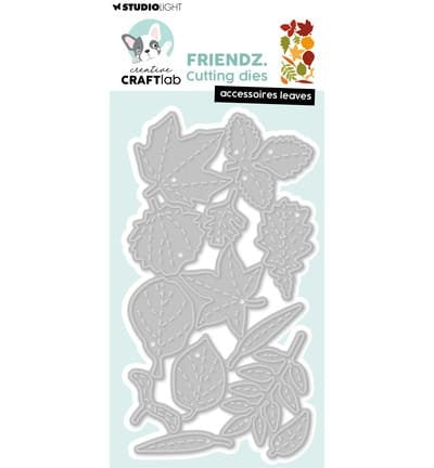 August 2026 New Mushrooms Autumn Frame A6 Autumn Leaves Circle Frame Metal Cutting Dies for DIY Handmade Scrapbook Photo Album