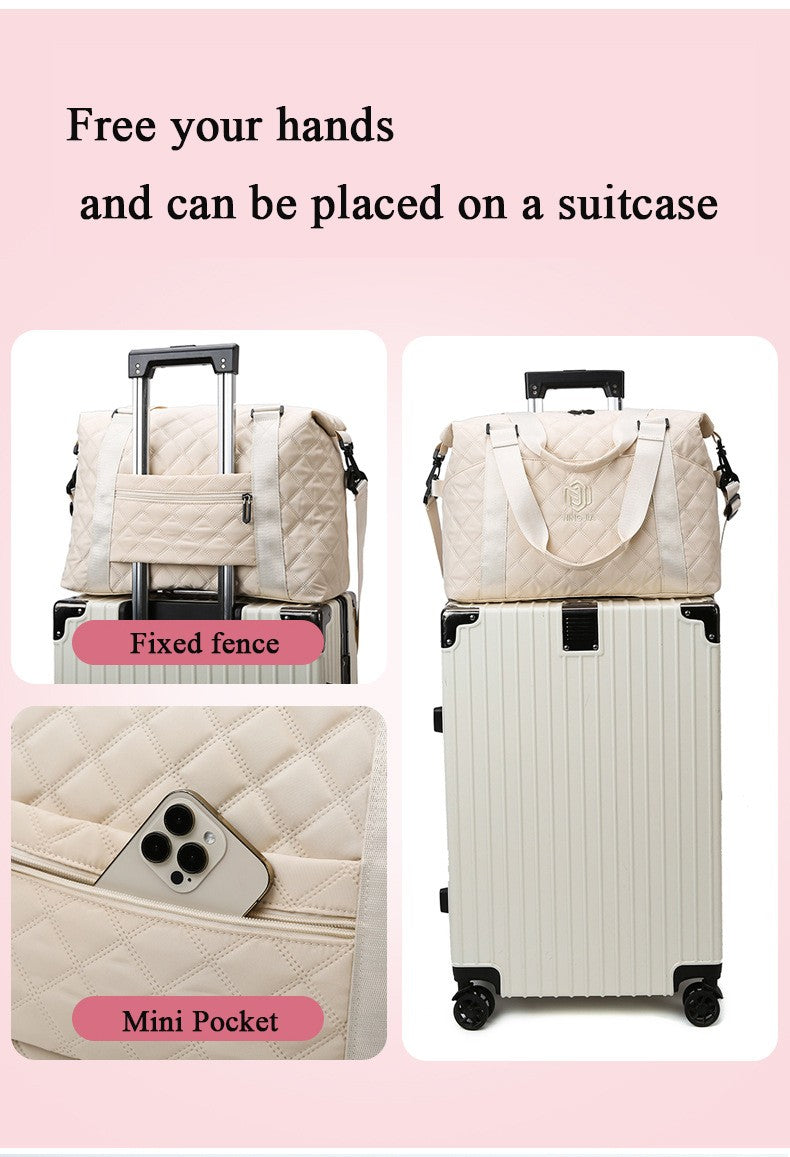 Large Capacity Outdoor Waterproof Travel Bag Luggage Handbag Women Shoulder Bag Oxford Men Sports Gym Bag Female Crossbody Bags