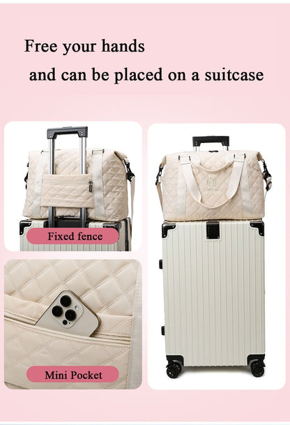 Large Capacity Outdoor Waterproof Travel Bag Luggage Handbag Women Shoulder Bag Oxford Men Sports Gym Bag Female Crossbody Bags