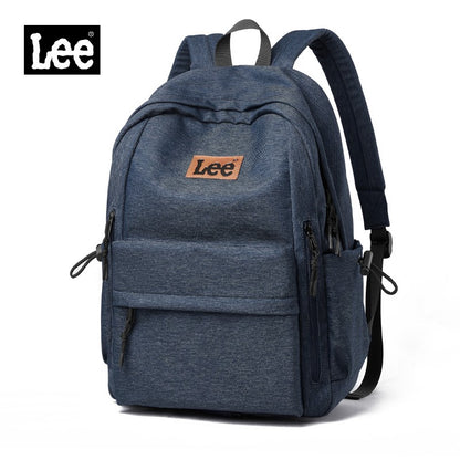 Mochila Leve LEE para Notebook 16 Polegadas Feminina Masculina Oxford, Bolsa Escolar de Ensino Médio de Grande Capacidade, Mochila de Estudante Universitário Adolescente