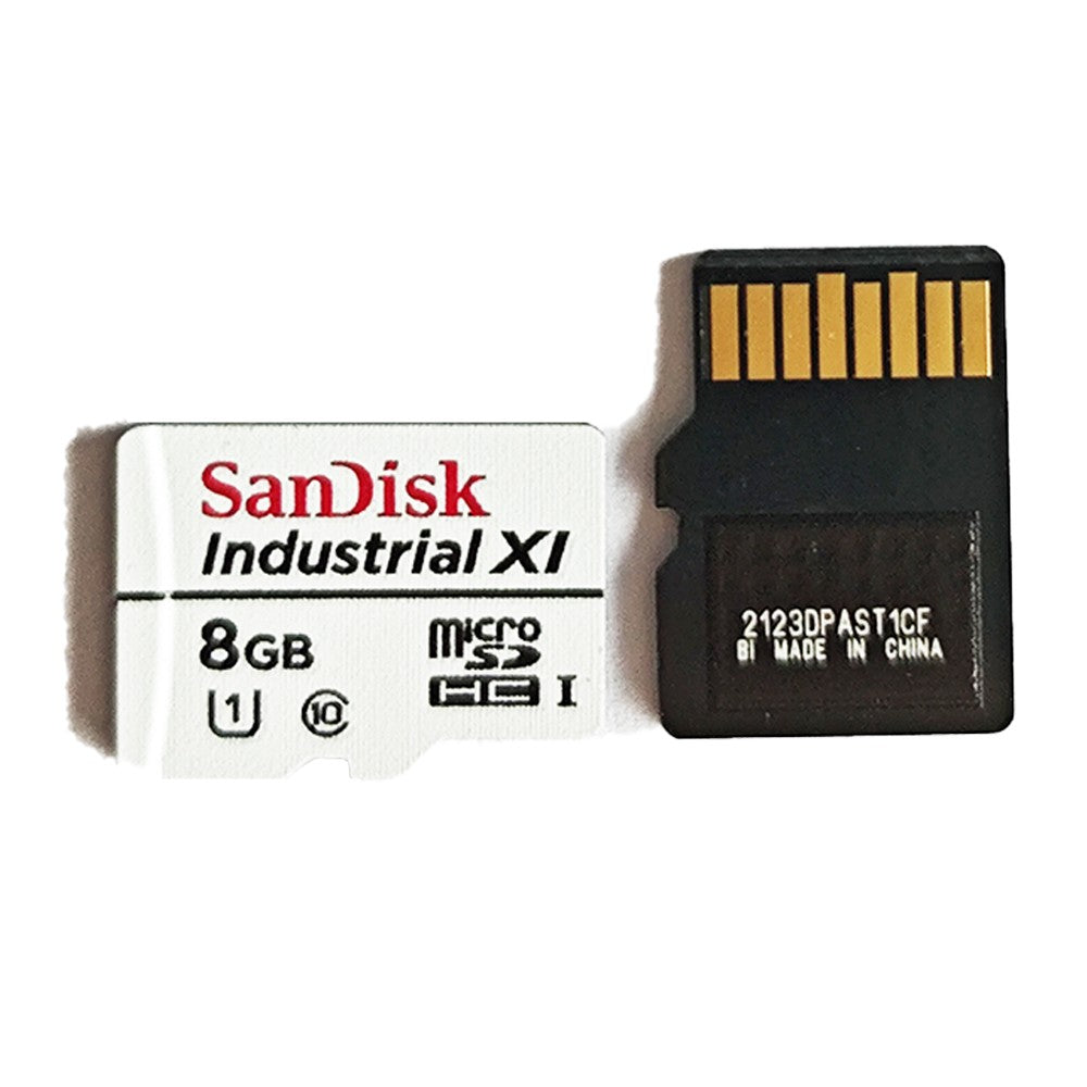 Cartão de memória SanDisk 8GB 16GB C10 U1 Cartão TF Industrial Ampla Temperatura MLC microSDHC com Adaptador de Cartão TF para Cartão SD