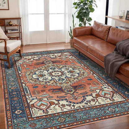 VIKAMA Bohemian Crystal Velvet Anti Slip Carpet For Living Room ,Floor Bedroom Big Size Rugs, Sofa Mats, Study,Home Decoration