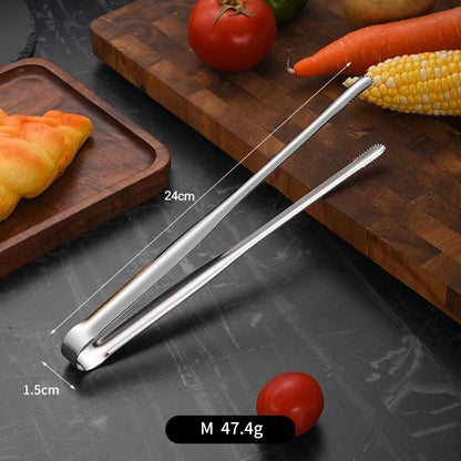 304 Stainless Steel Barbecue Clip Grill Tongs Meat Food Clip Cooking Utensils BBQ Baking Kitchen Accessories Camping Supplies